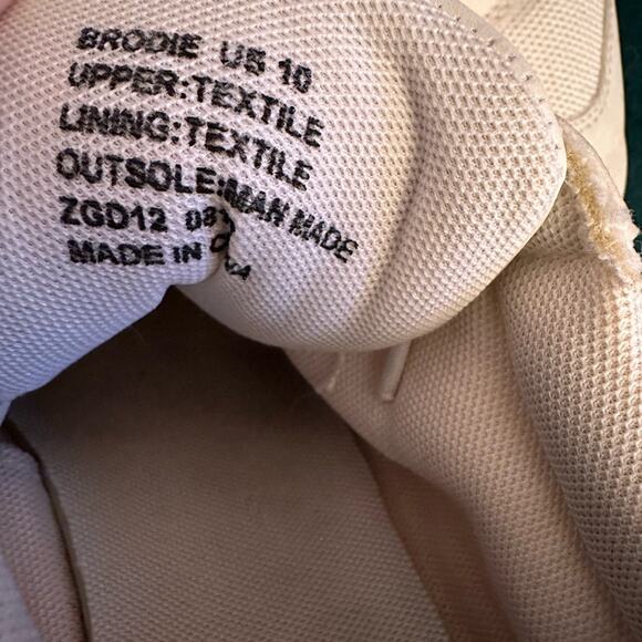 Bebe Brodie Ivory Logo Sneakers Women's 10 - Picture 6 of 12